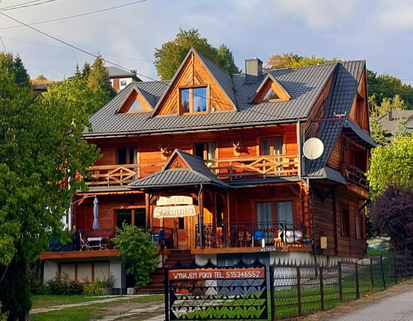 Willa Slotwinka Krynica Zdroj Exterior photo